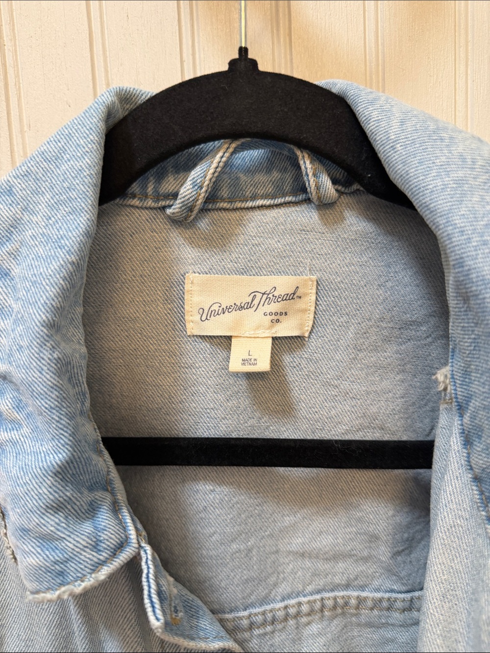 Universal Thread Light Blue Denim Jacket - Picture 3 of 3